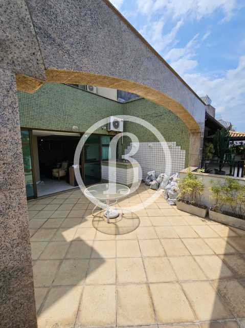 Conheça TERRAÇO OUTRO ÂNGULO do imóvel - Cobertura 4 quartos à venda Barra da Tijuca, Rio de Janeiro - R$ 3.500.000 - BFCO40090 - 3 TERRAÇO OUTRO ÂNGULO - 3