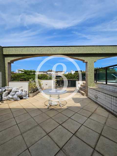 Conheça TERRAÇO OUTRO ÂNGULO do imóvel - Cobertura 4 quartos à venda Barra da Tijuca, Rio de Janeiro - R$ 3.500.000 - BFCO40090 - 6 TERRAÇO OUTRO ÂNGULO - 6
