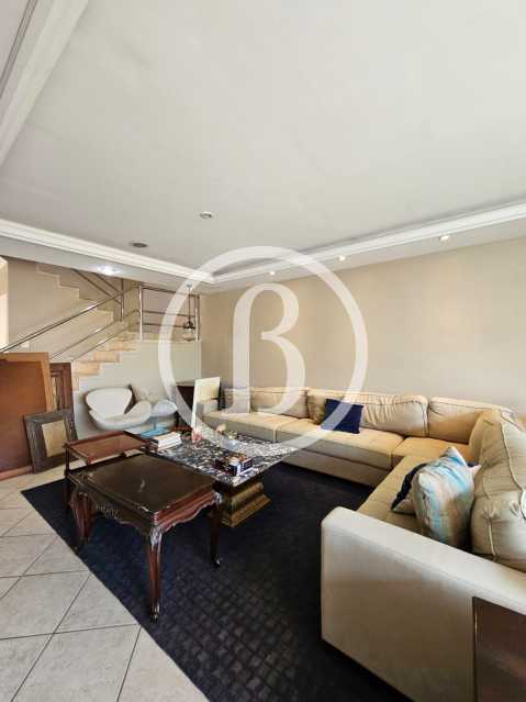 Conheça SALA do imóvel - Cobertura 4 quartos à venda Barra da Tijuca, Rio de Janeiro - R$ 3.500.000 - BFCO40090 - 8 SALA - 8