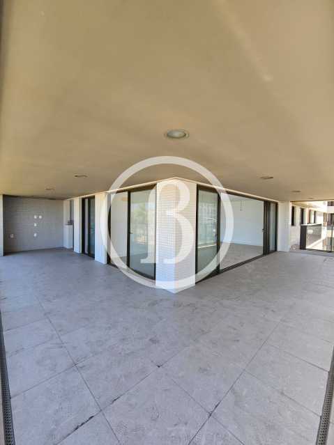 Conheça VARANDA do imóvel - Apartamento 4 quartos à venda Barra da Tijuca, Rio de Janeiro - R$ 6.900.000 - BFAP40303 - 5 VARANDA - 5