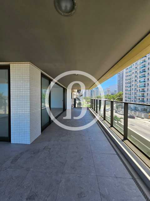 Conheça VARANDA OUTRO ÂNGULO do imóvel - Apartamento 4 quartos à venda Barra da Tijuca, Rio de Janeiro - R$ 6.900.000 - BFAP40303 - 6 VARANDA OUTRO ÂNGULO - 6