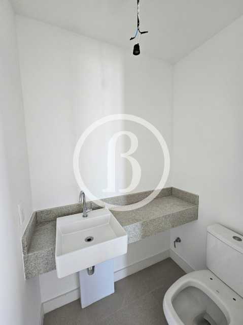 Conheça LAVABO do imóvel - Apartamento 4 quartos à venda Barra da Tijuca, Rio de Janeiro - R$ 6.900.000 - BFAP40303 - 11 LAVABO - 11