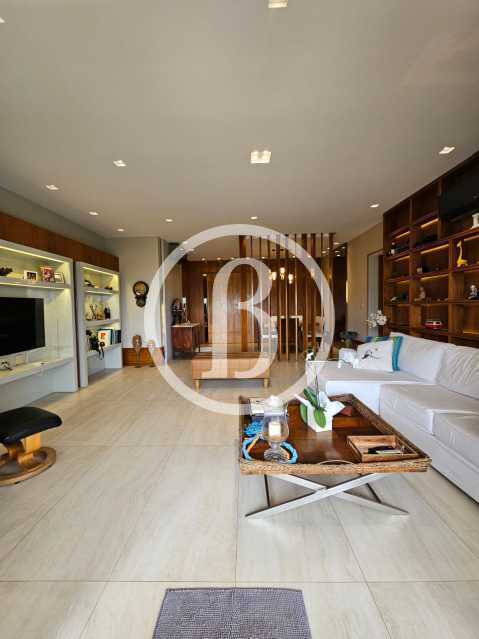 Conheça SALA OUTRO ANGULO do imóvel - Apartamento 4 quartos à venda Barra da Tijuca, Rio de Janeiro - R$ 3.700.000 - BFAP40305 - 10 SALA OUTRO ANGULO - 10