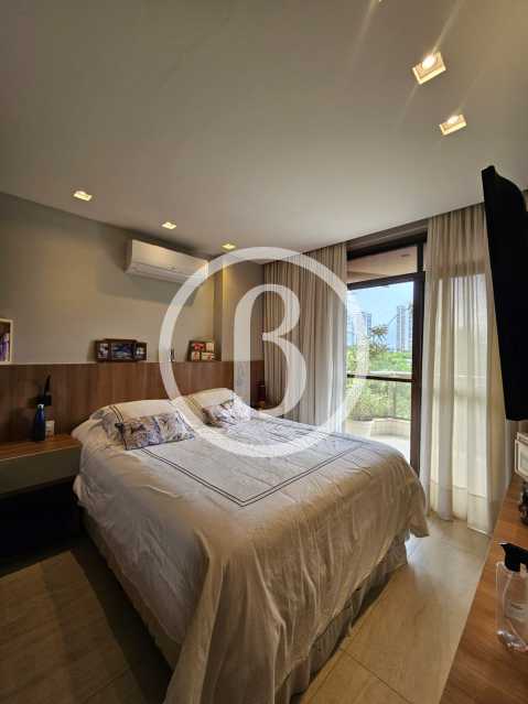 Conheça SUITE 2 do imóvel - Apartamento 4 quartos à venda Barra da Tijuca, Rio de Janeiro - R$ 3.700.000 - BFAP40305 - 26 SUITE 2 - 26