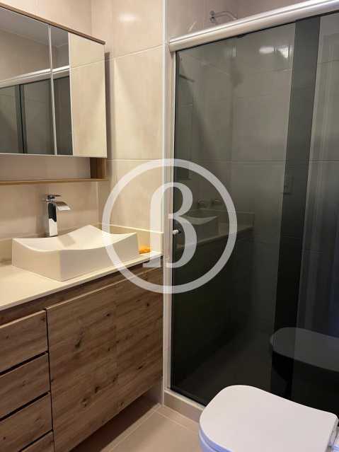 Conheça BANHEIRO SOCIAL do imóvel - Apartamento 2 quartos à venda Barra da Tijuca, Rio de Janeiro - R$ 1.100.000 - BFAP20468 - 4 BANHEIRO SOCIAL - 4