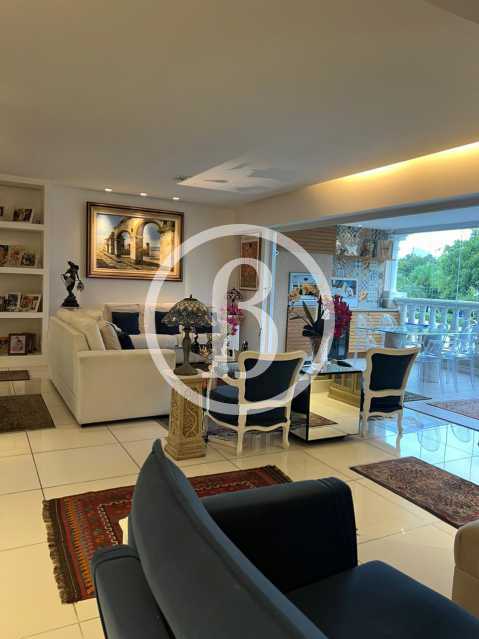 Conheça SALA OUTRO ANGULO do imóvel - Apartamento 3 quartos à venda Barra da Tijuca, Rio de Janeiro - R$ 1.850.000 - BFAP30517 - 7 SALA OUTRO ANGULO - 7
