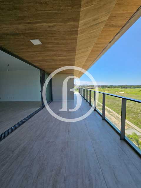 Conheça VARANDA do imóvel - Apartamento 4 quartos à venda Barra da Tijuca, Rio de Janeiro - R$ 5.995.000 - BFAP40306 - 6 VARANDA - 6