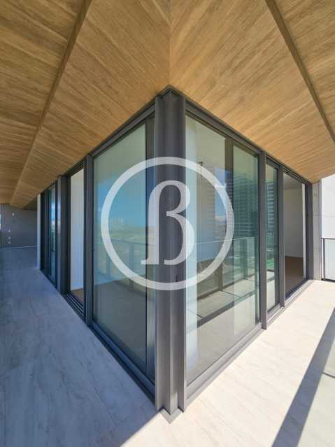 Conheça VARANDA OUTRO ÂNGULO do imóvel - Apartamento 4 quartos à venda Barra da Tijuca, Rio de Janeiro - R$ 5.995.000 - BFAP40306 - 8 VARANDA OUTRO ÂNGULO - 8