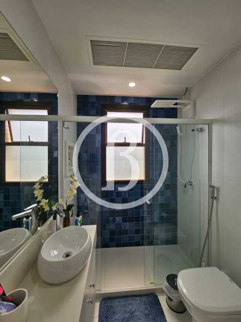 Conheça BANHEIRO do imóvel - Apartamento 2 quartos à venda Barra da Tijuca, Rio de Janeiro - R$ 1.400.000 - BFAP20472 - 21 BANHEIRO - 21