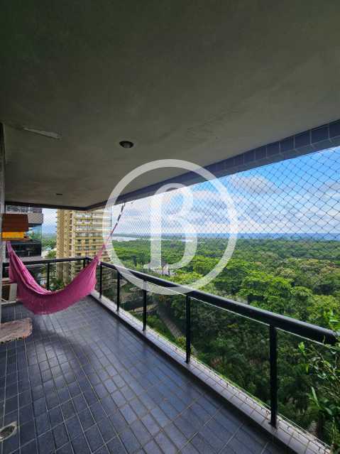 Conheça VARANDA do imóvel - Apartamento 3 quartos à venda Barra da Tijuca, Rio de Janeiro - R$ 1.800.000 - BFAP30524 - 5 VARANDA - 5