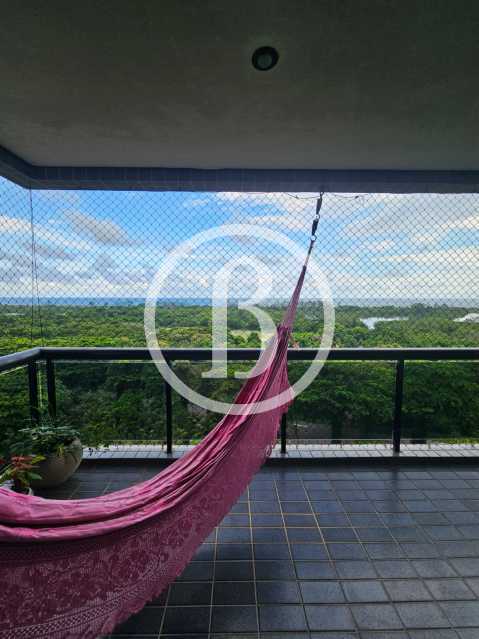 Conheça VARANDA OUTRO ÂNGULO do imóvel - Apartamento 3 quartos à venda Barra da Tijuca, Rio de Janeiro - R$ 1.800.000 - BFAP30524 - 6 VARANDA OUTRO ÂNGULO - 6