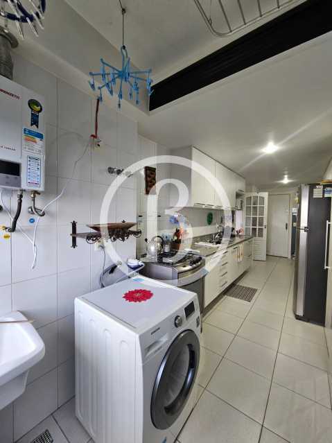 Conheça COZINHA OUTRO ÂNGULO do imóvel - Apartamento 3 quartos à venda Barra da Tijuca, Rio de Janeiro - R$ 1.800.000 - BFAP30524 - 24 COZINHA OUTRO ÂNGULO - 24