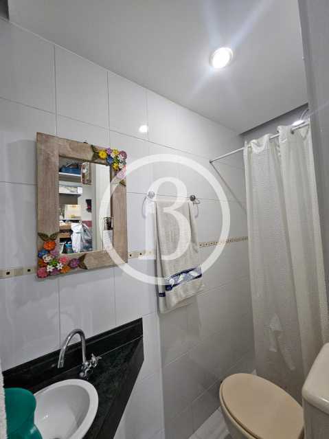 Conheça BANHEIRO DE EMPREGADA do imóvel - Apartamento 3 quartos à venda Barra da Tijuca, Rio de Janeiro - R$ 1.800.000 - BFAP30524 - 26 BANHEIRO DE EMPREGADA - 26