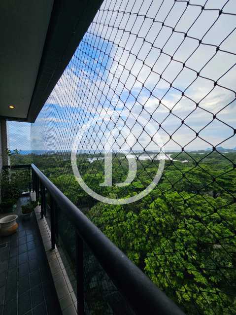 Conheça VARANDA SUÍTE do imóvel - Apartamento 3 quartos à venda Barra da Tijuca, Rio de Janeiro - R$ 1.800.000 - BFAP30524 - 17 VARANDA SUÍTE - 17