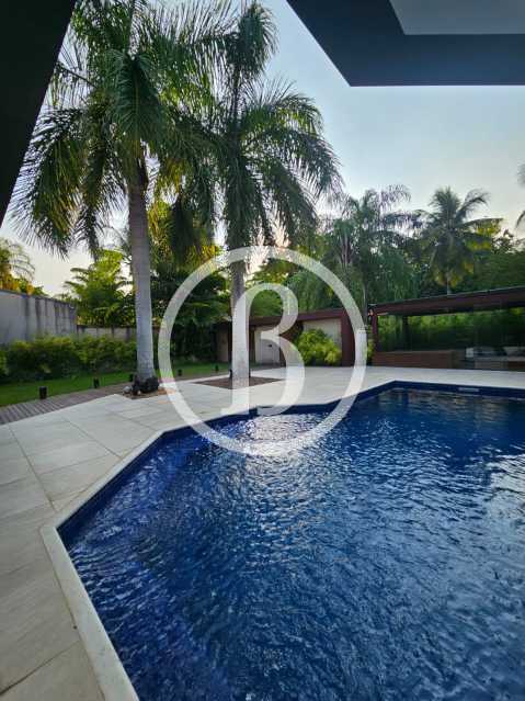 Conheça PISCINA OUTRO ÂNGULO do imóvel - Casa em Condomínio 4 quartos à venda Barra da Tijuca, Rio de Janeiro - R$ 13.500.000 - BFCN40105 - 2 PISCINA OUTRO ÂNGULO - 2