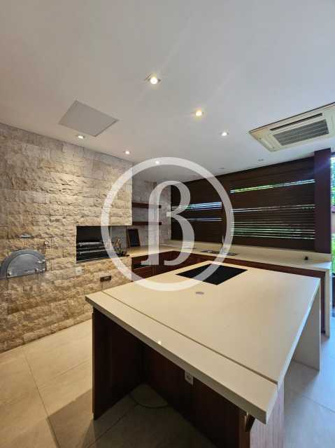 Conheça ÁREA GOURMET do imóvel - Casa em Condomínio 4 quartos à venda Barra da Tijuca, Rio de Janeiro - R$ 13.500.000 - BFCN40105 - 7 ÁREA GOURMET - 7