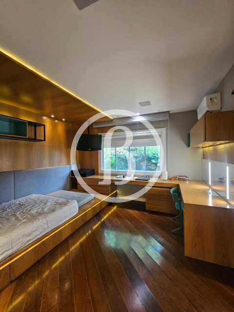 Conheça 3° QUARTO do imóvel - Casa em Condomínio 4 quartos à venda Barra da Tijuca, Rio de Janeiro - R$ 13.500.000 - BFCN40105 - 21 3° QUARTO - 21