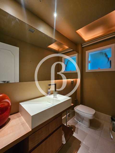 Conheça BANHEIRO SOCIAL do imóvel - Casa em Condomínio 4 quartos à venda Barra da Tijuca, Rio de Janeiro - R$ 13.500.000 - BFCN40105 - 27 BANHEIRO SOCIAL - 27
