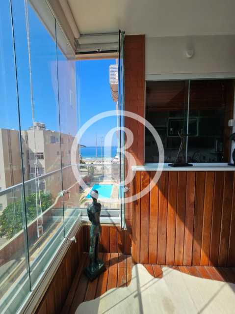 Conheça VARANDA OUTRO ÂNGULO do imóvel - Apartamento 1 quarto à venda Barra da Tijuca, Rio de Janeiro - R$ 1.300.000 - BFAP10262 - 4 VARANDA OUTRO ÂNGULO - 4