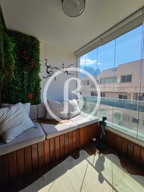Conheça VARANDA OUTRO ÂNGULO do imóvel - Apartamento 1 quarto à venda Barra da Tijuca, Rio de Janeiro - R$ 1.300.000 - BFAP10262 - 3 VARANDA OUTRO ÂNGULO - 3