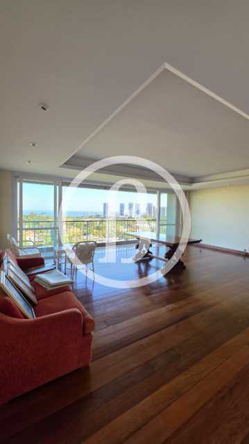 Conheça SALA DE OUTRO ÂNGULO do imóvel - Apartamento 4 quartos à venda Barra da Tijuca, Rio de Janeiro - R$ 2.550.000 - BFAP40315 - 7 SALA DE OUTRO ÂNGULO - 7