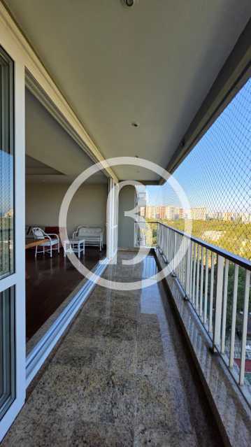 Conheça VARANDA do imóvel - Apartamento 4 quartos à venda Barra da Tijuca, Rio de Janeiro - R$ 2.550.000 - BFAP40315 - 4 VARANDA - 4