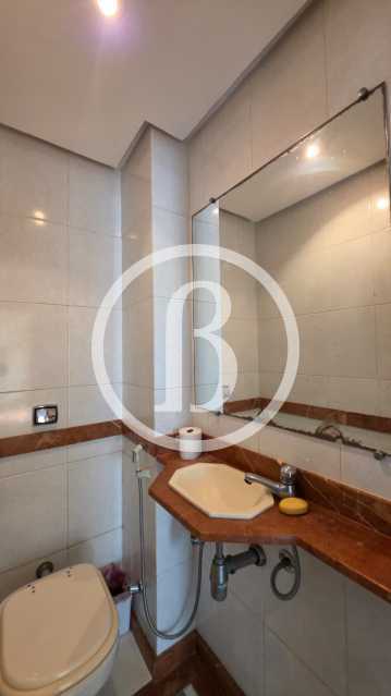 Conheça LAVABO do imóvel - Apartamento 4 quartos à venda Barra da Tijuca, Rio de Janeiro - R$ 2.550.000 - BFAP40315 - 10 LAVABO - 10