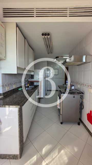 Conheça COZINHA DE OUTRO ÂNGULO do imóvel - Apartamento 4 quartos à venda Barra da Tijuca, Rio de Janeiro - R$ 2.550.000 - BFAP40315 - 26 COZINHA DE OUTRO ÂNGULO - 26