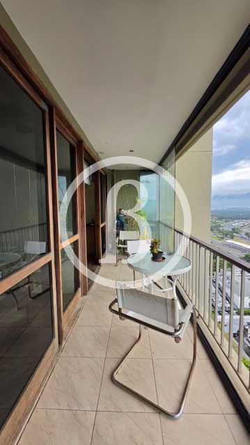 Conheça VARANDA do imóvel - Apartamento 3 quartos à venda Barra da Tijuca, Rio de Janeiro - R$ 2.100.000 - BFAP30540 - 5 VARANDA - 5