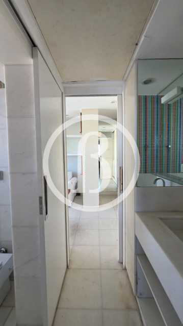 Conheça BANHEIRO 2° SUÍTE do imóvel - Cobertura 4 quartos à venda Lagoa, Rio de Janeiro - R$ 4.000.000 - BFCO40094 - 18 BANHEIRO 2° SUÍTE - 18