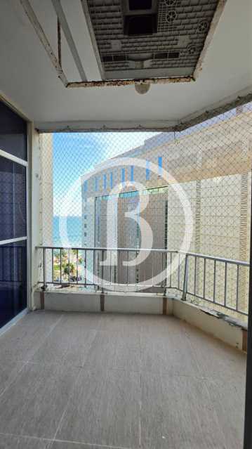 Conheça VARANDA do imóvel - Apartamento 1 quarto à venda Barra da Tijuca, Rio de Janeiro - R$ 950.000 - BFAP10281 - 3 VARANDA - 3