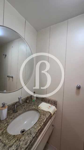 Conheça LAVABO do imóvel - Apartamento 2 quartos à venda Barra da Tijuca, Rio de Janeiro - R$ 1.500.000 - BFAP20493 - 20 LAVABO - 20