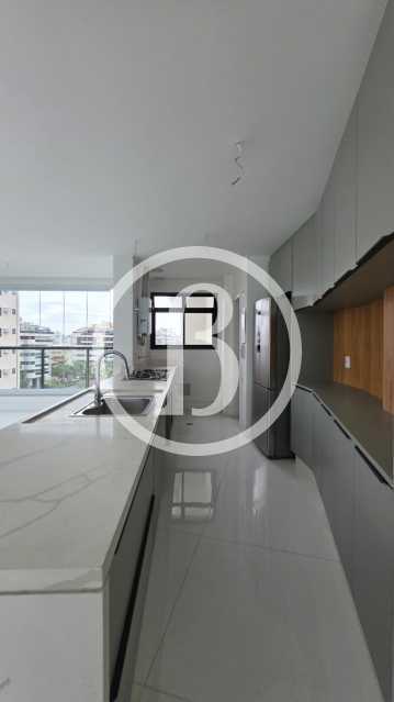 Conheça COZINHA AMERICANA do imóvel - Apartamento 4 quartos à venda Barra da Tijuca, Rio de Janeiro - R$ 3.199.000 - BFAP40320 - 7 COZINHA AMERICANA - 7