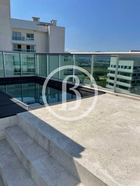 Conheça PISCINA do imóvel - Cobertura 4 quartos à venda Barra da Tijuca, Rio de Janeiro - R$ 1.750.000 - BFCO40096 - 21 PISCINA - 21