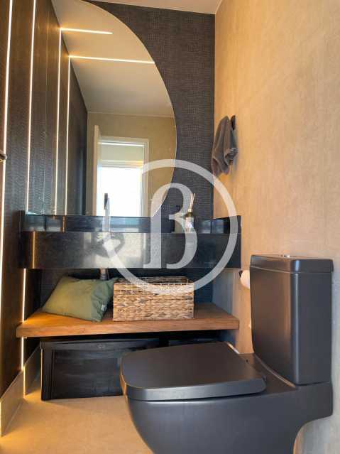 Conheça LAVABO do imóvel - Cobertura 4 quartos à venda Barra da Tijuca, Rio de Janeiro - R$ 1.750.000 - BFCO40096 - 6 LAVABO - 6