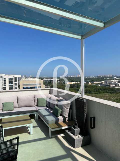 Conheça TERRAÇO OUTRO ÂNGULO do imóvel - Cobertura 4 quartos à venda Barra da Tijuca, Rio de Janeiro - R$ 1.750.000 - BFCO40096 - 20 TERRAÇO OUTRO ÂNGULO - 20