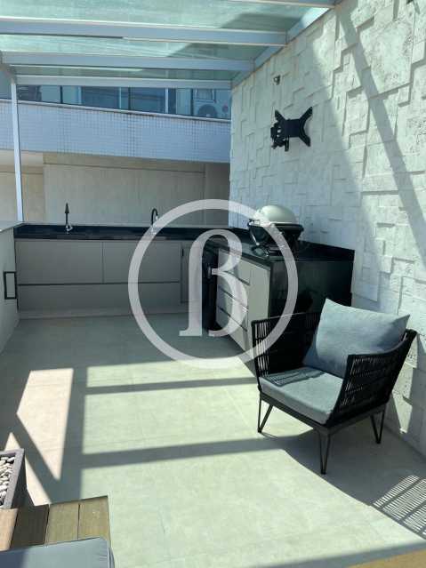 Conheça ÁREA GOURMET do imóvel - Cobertura 4 quartos à venda Barra da Tijuca, Rio de Janeiro - R$ 1.750.000 - BFCO40096 - 22 ÁREA GOURMET - 22