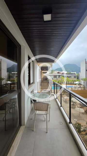 Conheça VARANDA do imóvel - Apartamento 1 quarto à venda Barra da Tijuca, Rio de Janeiro - R$ 980.000 - BFAP10282 - 1 VARANDA - 1