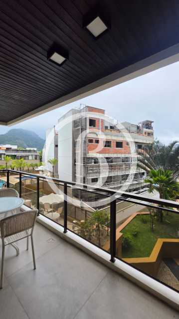 Conheça VARANDA OUTRO ÂNGULO do imóvel - Apartamento 1 quarto à venda Barra da Tijuca, Rio de Janeiro - R$ 980.000 - BFAP10282 - 2 VARANDA OUTRO ÂNGULO - 2