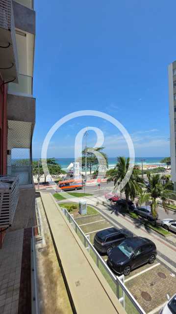 Conheça Vista varanda do imóvel - Apartamento 1 quarto à venda Barra da Tijuca, Rio de Janeiro - R$ 1.100.000 - BFAP10284 - 1 Vista varanda - 1
