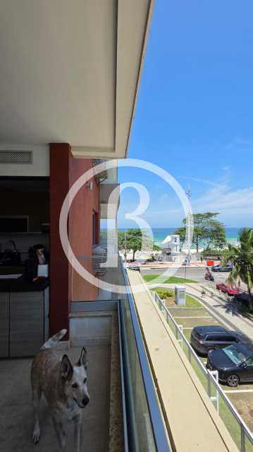 Conheça Varanda outro ângulo do imóvel - Apartamento 1 quarto à venda Barra da Tijuca, Rio de Janeiro - R$ 1.100.000 - BFAP10284 - 6 Varanda outro ângulo - 6