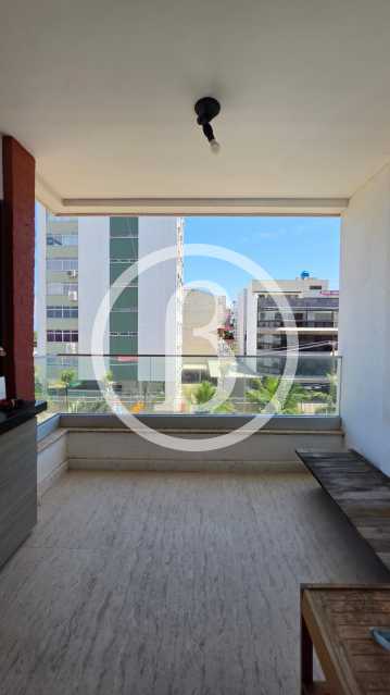 Conheça Varanda outro ângulo do imóvel - Apartamento 1 quarto à venda Barra da Tijuca, Rio de Janeiro - R$ 1.100.000 - BFAP10284 - 8 Varanda outro ângulo - 8