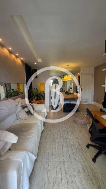 Conheça Ampla sala do imóvel - Apartamento 1 quarto à venda Barra da Tijuca, Rio de Janeiro - R$ 1.100.000 - BFAP10284 - 10 Ampla sala - 10