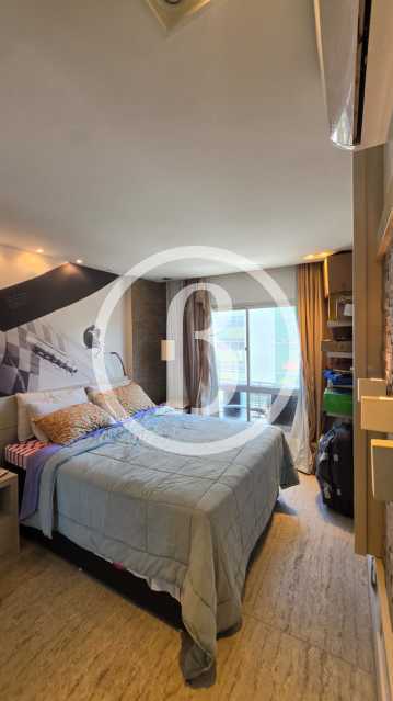 Conheça Quarto outro ângulo do imóvel - Apartamento 1 quarto à venda Barra da Tijuca, Rio de Janeiro - R$ 1.100.000 - BFAP10284 - 17 Quarto outro ângulo - 17