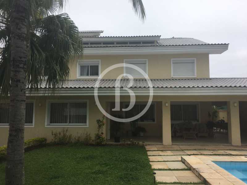 Conheça FACHADA do imóvel - Casa em Condomínio 4 quartos à venda Barra da Tijuca, Rio de Janeiro - R$ 5.000.000 - BFCN40014 - 1 FACHADA - 1