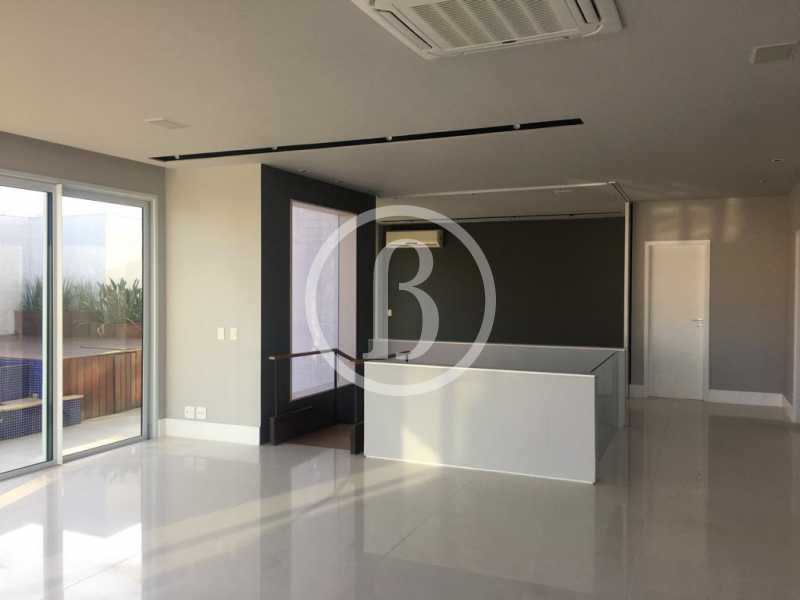 Conheça SALA 2° PISO OUTRO ÂNGULO do imóvel - Cobertura 3 quartos à venda Barra da Tijuca, Rio de Janeiro - R$ 15.000.000 - BFCO30048 - 18 SALA 2° PISO OUTRO ÂNGULO - 18