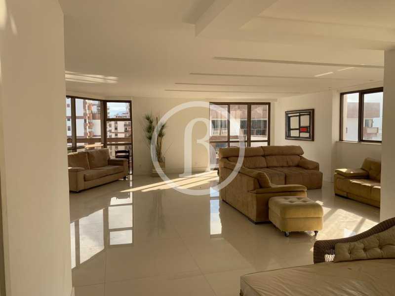 Conheça SALA do imóvel - Cobertura 4 quartos à venda Barra da Tijuca, Rio de Janeiro - R$ 4.199.999 - BFAP40139 - 3 SALA - 3
