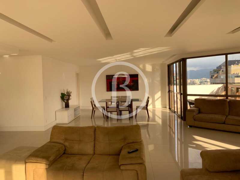 Conheça SALA OUTRO ÂNGULO do imóvel - Cobertura 4 quartos à venda Barra da Tijuca, Rio de Janeiro - R$ 4.199.999 - BFAP40139 - 4 SALA OUTRO ÂNGULO - 4
