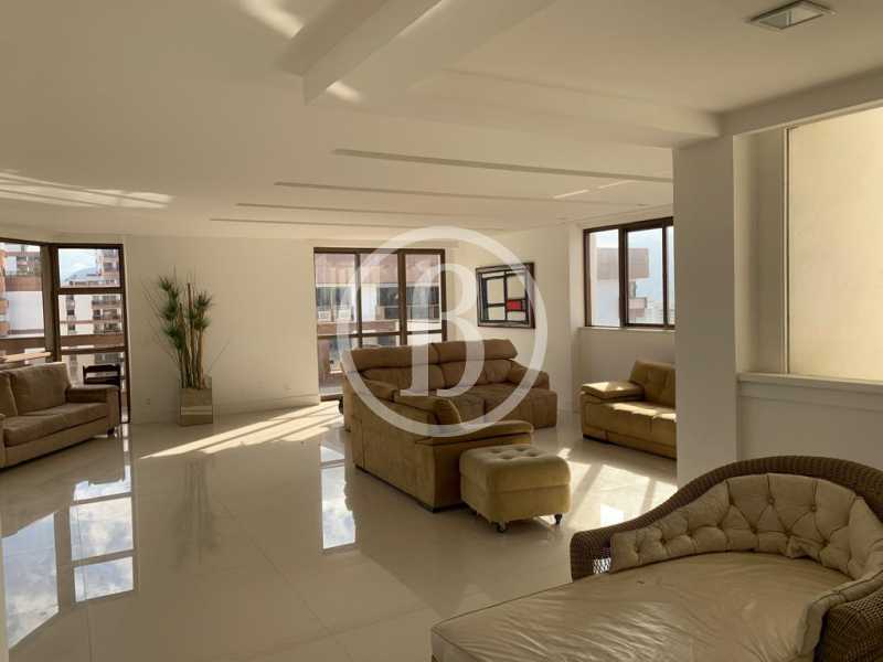 Conheça SALA OUTRO ÂNGULO do imóvel - Cobertura 4 quartos à venda Barra da Tijuca, Rio de Janeiro - R$ 4.199.999 - BFAP40139 - 6 SALA OUTRO ÂNGULO - 6