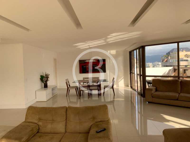 Conheça SALA OUTRO ÂNGULO do imóvel - Cobertura 4 quartos à venda Barra da Tijuca, Rio de Janeiro - R$ 4.199.999 - BFAP40139 - 8 SALA OUTRO ÂNGULO - 8